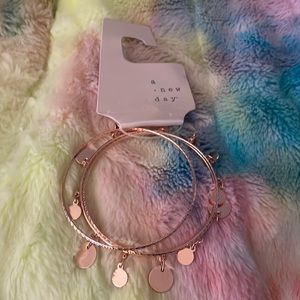 A New Day Rose 🌹 Gold Bangle Bracelet Set